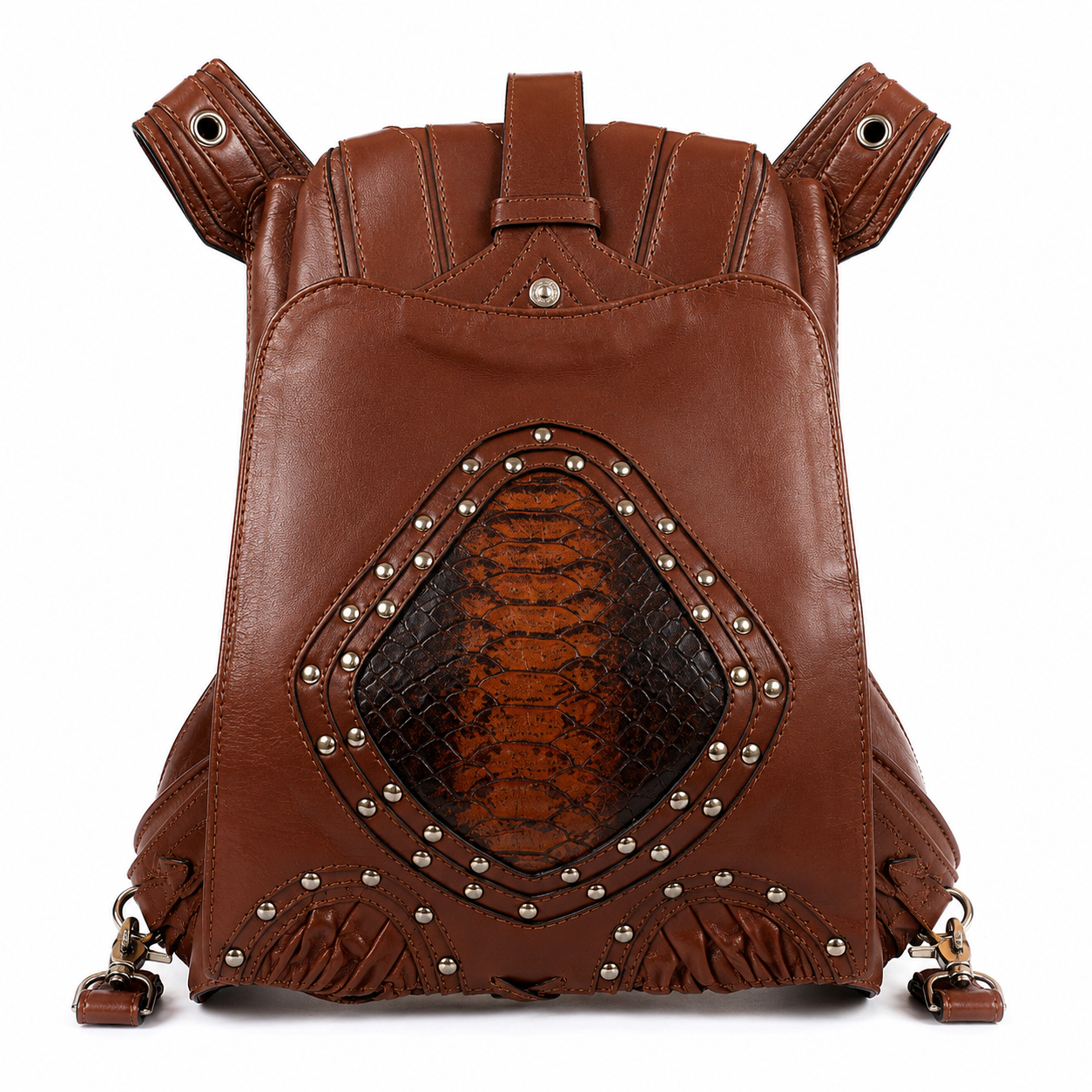 Crocodile Leather Bag for Ladies — 8K optimized product image after retouching