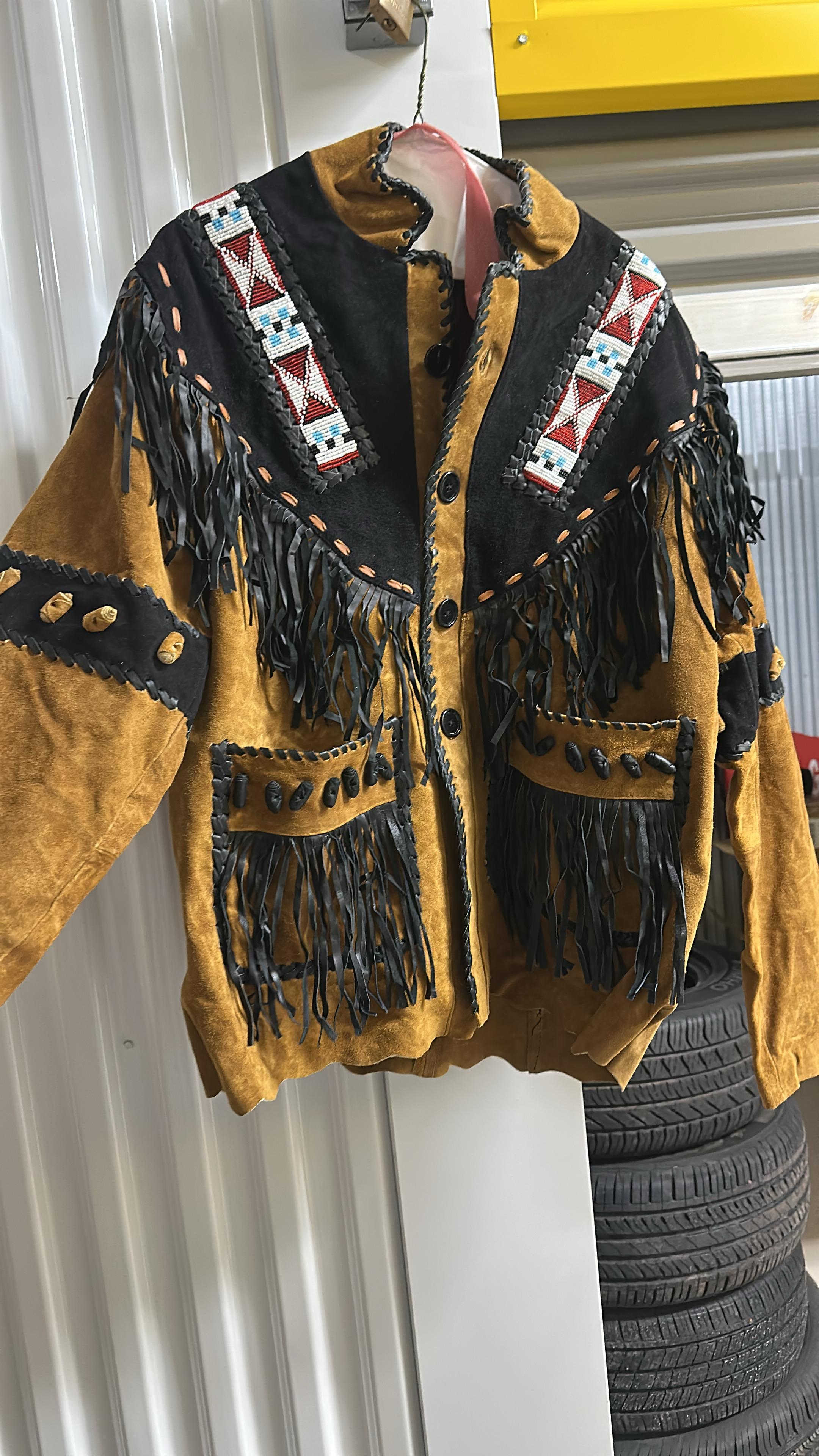 Suede Biker's Jacket — original raw photo before optimization