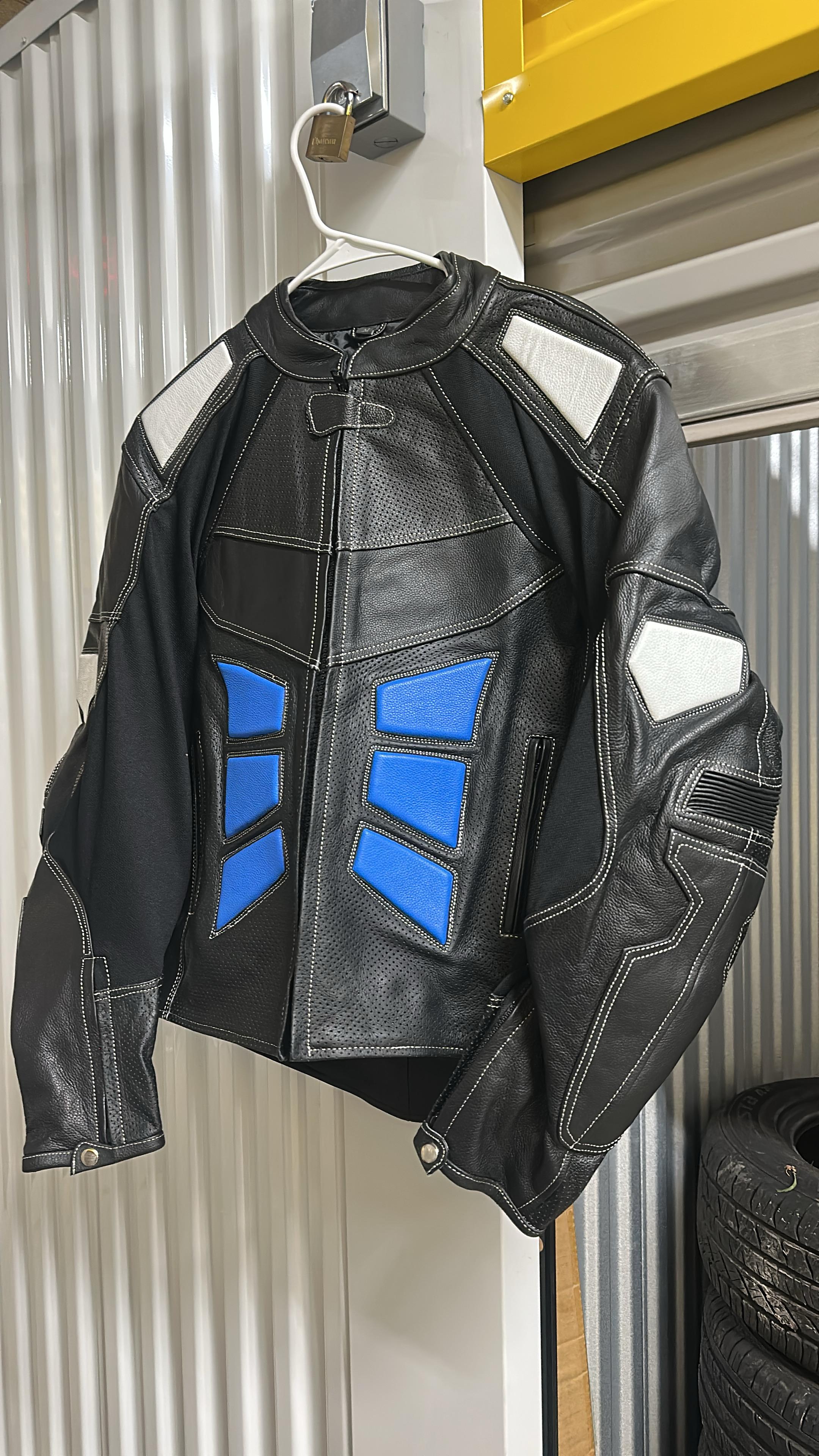 Motorcycle Leather Jacket — original raw photo before optimization